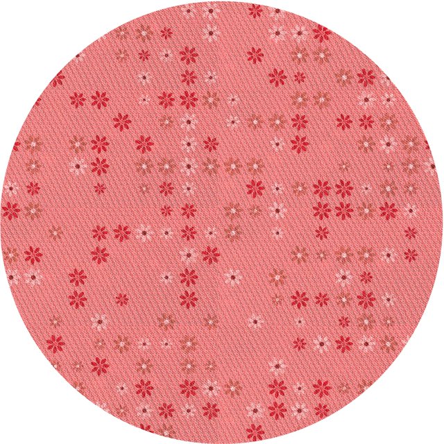 Ahgly Tapis Rond Lavable en Machine Intérieur Transitionnel Camion de Pompiers Rouge, 7 Pieds Rond
