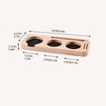 thumbnail image 2 of IROINID Decorations for Home Tables,Modern Room Decorations,Tamping StationSapele Coffee Bar Organizer with Non Mat Multi-Slot for Counter Holds TamperDistributorBasket, 2 of 5