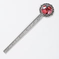 thumbnail image 2 of Coral Vintage Silver Lace-Edged Bookmark: a Gift for Readers and Book Lovers, 2 of 5