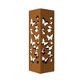 thumbnail image 2 of Rusty Metal Garden Column, 15.7 inches Garden Column Rust Steel Statue without Lid, Modern Garden Sculpture, Metal Patio Landscape Decor, Art Column for Lawn, Porch, Backyard Decoration, Style G, 2 of 9