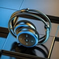 thumbnail image 5 of Bluetooth 5.0 Over Ear Wireless Headphones,HiFi Sports Foldable Headset with Mic,3 Modes Bluetooth TF Card FM,Ultra Lightweight Portable,Deep Bass Sound for Phone Sports Gaming Travel, 5 of 7