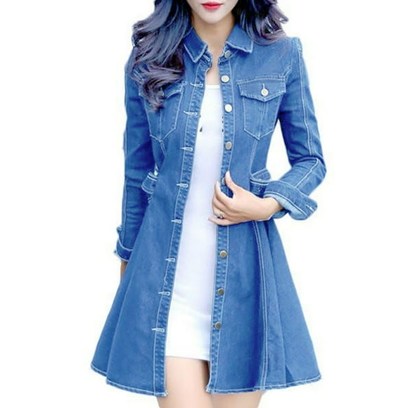 Long Denim Coats