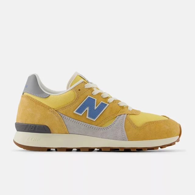 New Balance Unisex 475 Legacy Shoes in Apricot and Blue Laguna