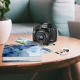 thumbnail image 6 of Fintie Photo Album 4x6 Photos - 112 Photos Premium Vegan Leather Cover, Portable Wallet Photo Albums, Ocean Marble, 6 of 8