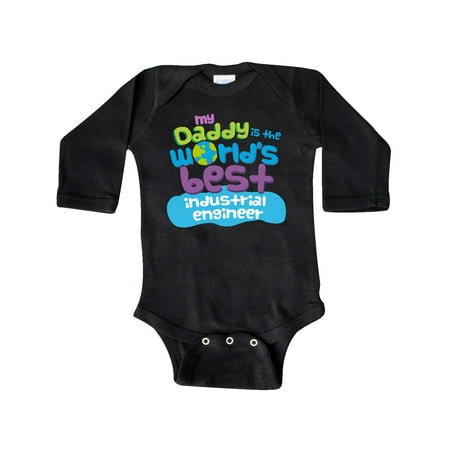 

Inktastic Industrial Engineer Daddy Gift Baby Boy or Baby Girl Long Sleeve Bodysuit