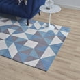 thumbnail image 7 of Kahula Geometric Triangle Mosaic 5x8 Area Rug, 7 of 7