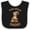 Black and White, variant on Inktastic Nuts About Daddy Boys or Girls Baby Bib