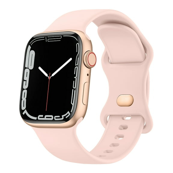 Wanme Bands Compatible with Apple Watch 38mm 40mm 41mm 45mm 44mm 42mm 49mm for Women Mne, Colorful & Soft Silicone Strap for iWath SE Series 9 8 7 6 5 4 3 2 1 Ultra
