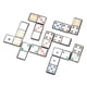 thumbnail image 5 of Juego de dominó de plástico Bling Bling dominó con puntos de colores 28 piezas doble seis, 5 of 12