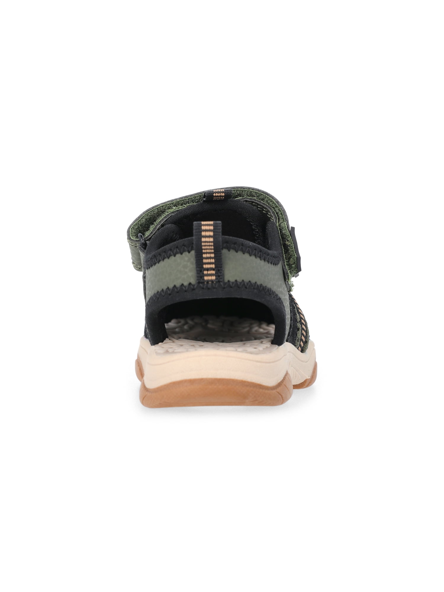 Wonder Nation Toddler, Little, and Big Boys Closed Toe Trail Sandals