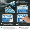 thumbnail image 3 of Shoplifting Is A Crime Sign, Offenders Will Be Prosecuted,, 3 of 8