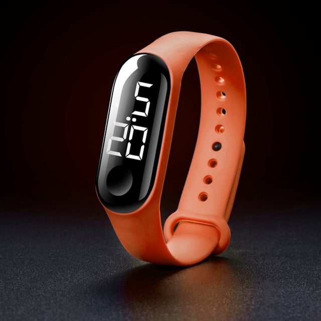 WIFKLSIIPG Montres Sport Lumineuses à Capteur LED pour Hommes et Femmes