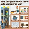 thumbnail image 5 of Magnetic Building Blocks Mine World Magnet Cube Set STEM Montessori Sensory Toys for Kids Boys Girls Ages 3+ Holiday Gifts Toy, 5 of 10