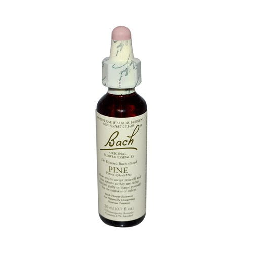 Bach Original Flower Remedies, Pine for Self Respect, 20mL Dropper