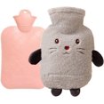 thumbnail image 1 of Cute Hot Water Bag 1 Liter, with Cover for Pain Relief, 1 of 4