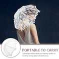 thumbnail image 3 of OULII Parapluie Mignon en Dentelle Parasol Rond Léger pour Voyage Photographie 1Ensemble, 3 of 8
