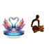 thumbnail image 1 of Escultura De Cisne Acrílico, Centro De Mesa, Decoración De Gabinete, Estantería, Oficina, Adorno De San Valentín, Figura Humana, Estatua De Pensador Abstracto, Arte, Colección Versátil,, 1 of 8