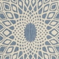 thumbnail image 6 of SAFAVIEH Courtyard Thane Abstract Indoor/Outdoor Area Rug, Blue/Beige, 8' x 11', 6 of 7