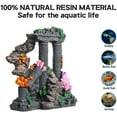 thumbnail image 7 of Katieovy Fish Tank Decorations Accessories with Plants and Coral,Color Coral Reef Aquarium Decor for Fish Cave Hideout, 7 of 7