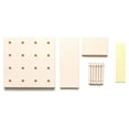 thumbnail image 1 of Decor Wall Rack,Modern Plastic Storage Rack Decor Hanging Rack Decor Storage Rack Eco-Friendly Materials, 1 of 1