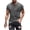 Gray, variant on Man Sport Athletic Casual Jogger Tops Short Sleeve Blouse for Man Crew Neck Spandex Graphic Fall Summer Shirts 2026 Clothes Y2K