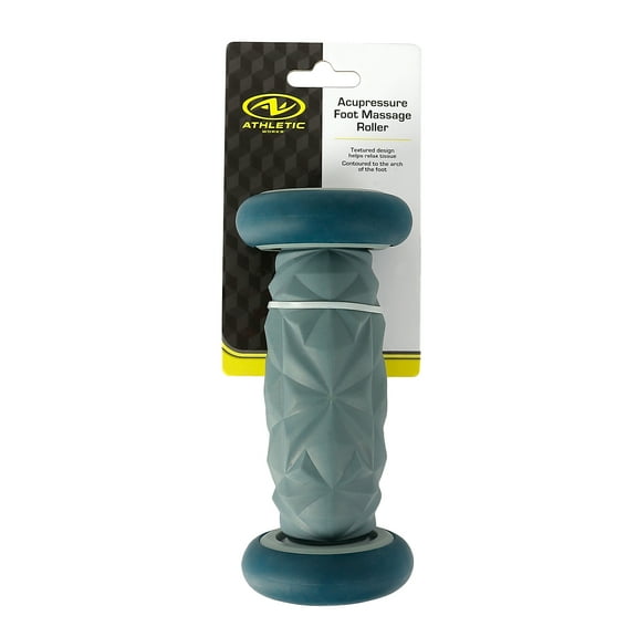 Athletic Works Acupressure Foot Massage Roller High Quality Material with Raised Pattern