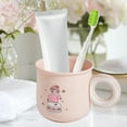 thumbnail image 5 of sruoe Toothbrush Holders, Bathroom Cups, Toothbrush Cup, Bathroom Tumblers, Portable Unbreakable Household Brushing Cup, Bathroom Cup Tumbler for Adult, Travel, Plastic Mouthwash Cups, 5 of 6
