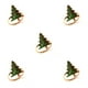thumbnail image 1 of Moyic Anillo de servilleta de acero inoxidable de Navidad Titulares de pañuelos de papel portátiles de Navidad Banquete Decoración de Type2 NO2, 1 of 6