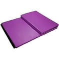 thumbnail image 4 of Polar Aurora 4'x10'x2' Thick Folding Gymnastics Exercise Mat Aerobics Stretching Yoga Mats(Purple), 4 of 7