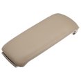thumbnail image 1 of Coche Central Consola Cubierta Reposabrazos Cubierta Almohadilla Imitación Cuero Beige, 1 of 1