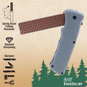DMT Burst – Spring-Assisted Diamond Sharpener with Fine Grit & Ergonomic Grip for Sharpening Outdoor Tools & Knives