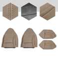 thumbnail image 4 of 1999-2000 for Ford F250 F350 1Set Replacement Driver & Passenger Bottom-Back Seat, 4 of 23