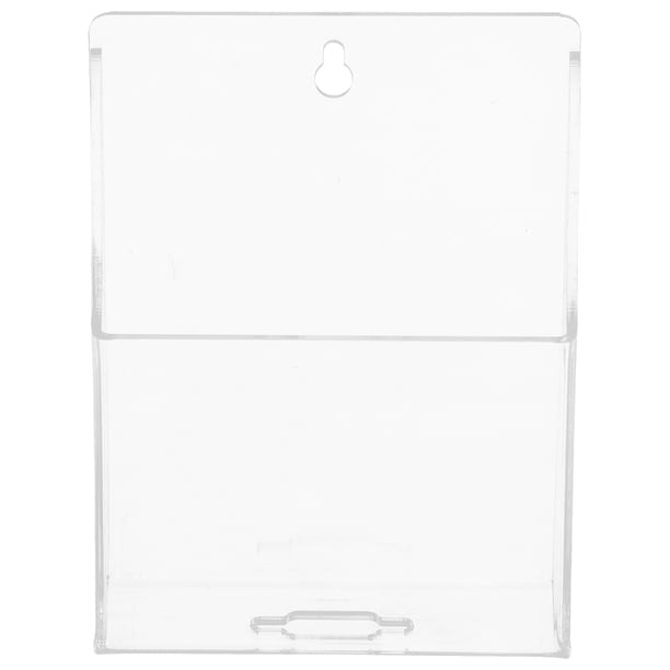 Organizador de pared para control remoto, organizador de teléfono celular, soporte para artículos diversos sin perforaciones