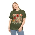 thumbnail image 4 of Blossom Array: Floral Bouquet - Unisex Heavy Cotton Tee, 4 of 4