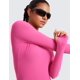 thumbnail image 4 of Camiseta CRZ YOGA Cloudweight de manga larga para mujer Magenta XS, 4 of 4