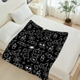 thumbnail image 3 of Halloween Throw Blanket 30" x 40" - Soft Flannel Blanket, Cozy Plush for Couch, Sofa & Bed, Fall Winter Decor, for Kids & Adults, 3 of 5