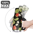 thumbnail image 6 of 40oz Cute Red Strawberry Stainless Steel Flip Straw Tumbler Spill Proof Travel Cup Double Wall Vacuum Insulated Coffee Mug with Top Handle, 6 of 6