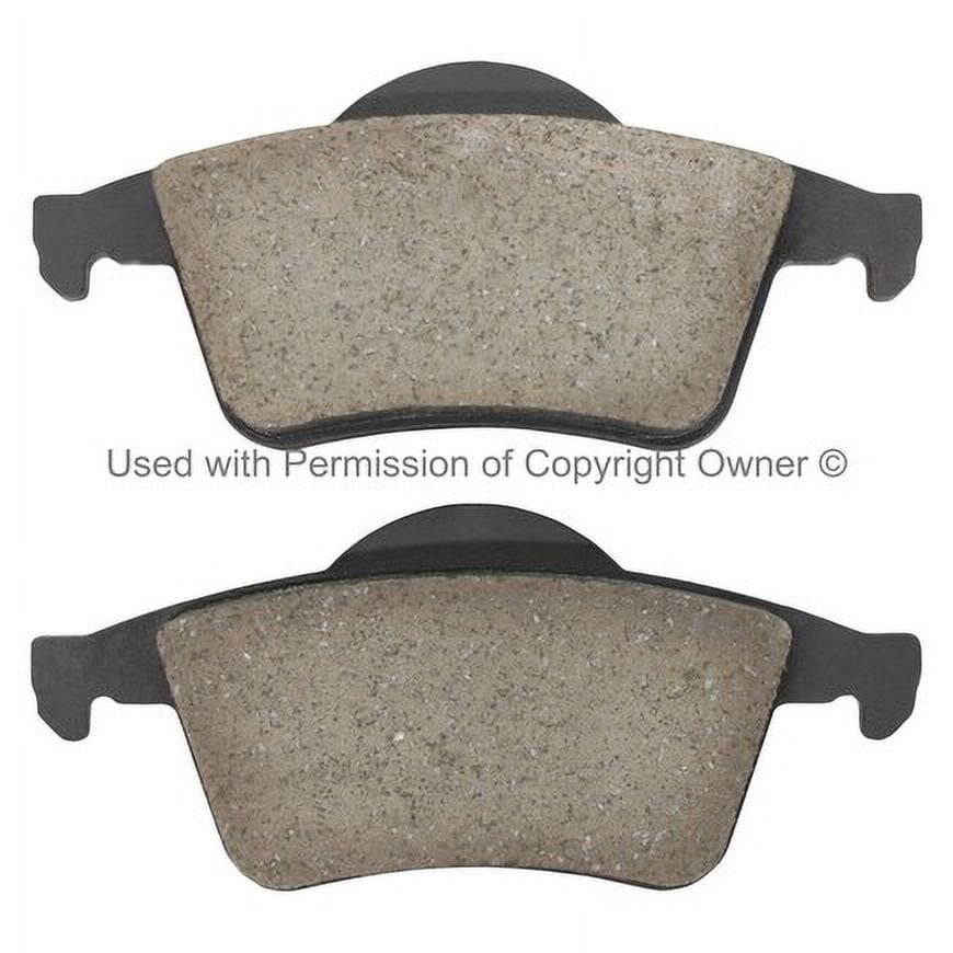 Mpa Electrical 1003-0795M Quality Built Disc Brake Pad Set   Black Series,