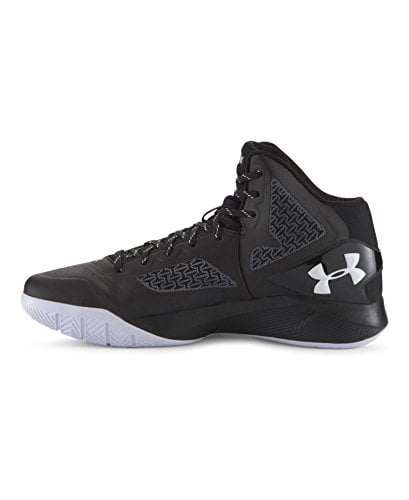 New Under Armour ClutchFit Drive 2 Basketball Shoes Black White 1258143-011 $125 