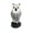 B, variant on BingTong Fake Owl Decoys To Scare Birds Away, Realistic Owl Bird Plastic Figurine Owl Bird Deterrents, Garden Yard Outdoor Decoration For Gift Owl Lovers A