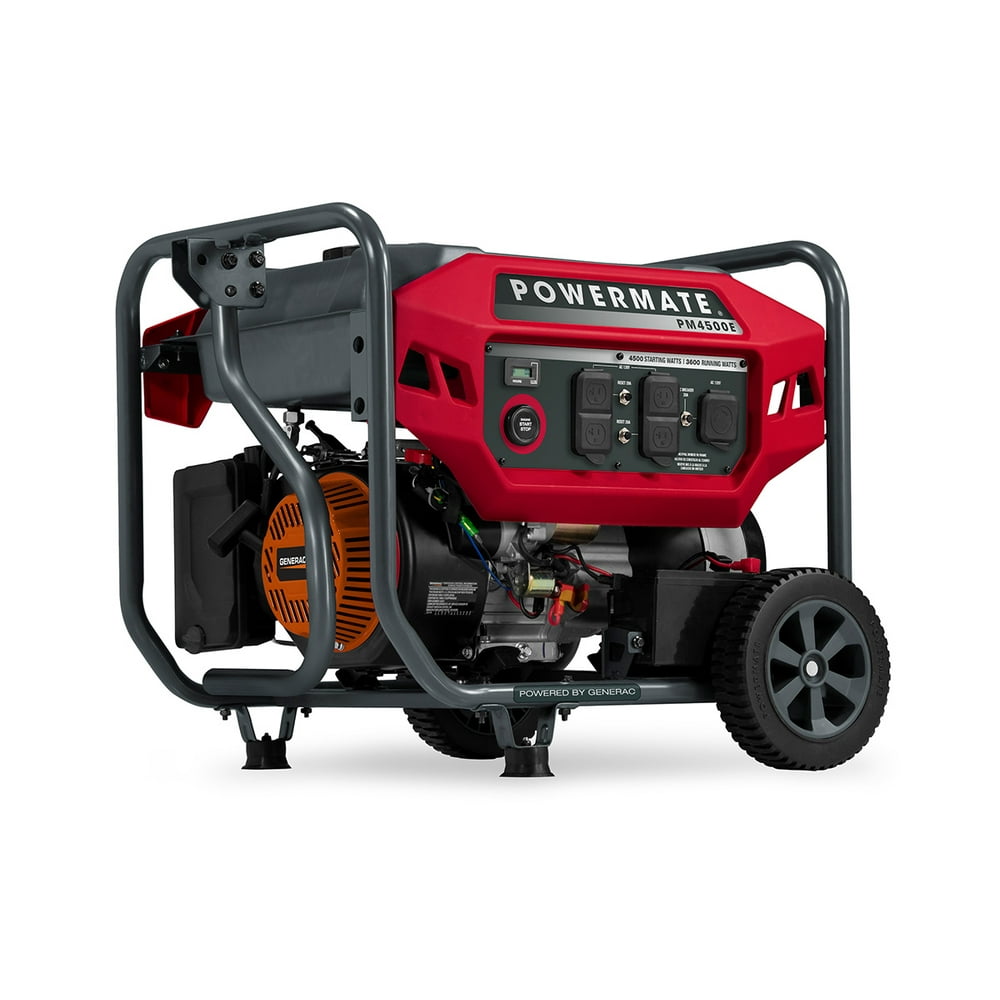Powermate PM4500E - 4,500 Watt Electric Start Gasoline Powered Portable