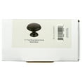 thumbnail image 6 of Aldhurst 30 Pack 1.1 inch Round Cabinet Knob Matte Black Zinc (0.04 lb), 6 of 6