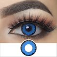 thumbnail image 1 of Belita Amy lentes de contacto coloridos para Halloween, ojos vampiro, cosplay, anime, azul, rojo, belleza, loco, para estudiantes Afortunado Sencillez, 1 of 2