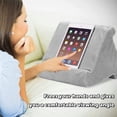 thumbnail image 2 of WSNIJFU Tablet Pillow Stand, Pillow Soft for Lap, Tablet Holder Dock for Bed and Desk with Multi-Angle, Compatible with iPad Pro Smartphones and Magazines, 2 of 9