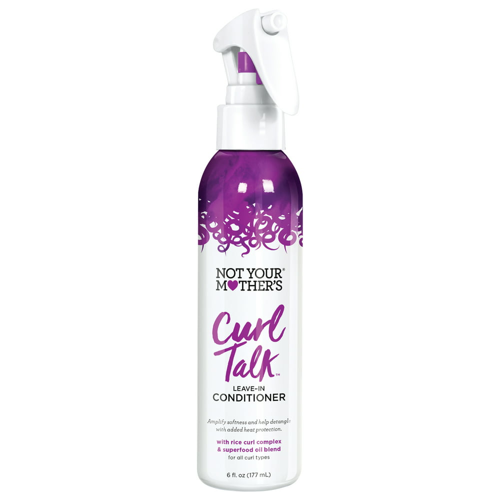 Not Your Mothers Curl Talk Leave In Conditioner Spray 6 Oz Walmart