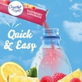 thumbnail image 2 of Crystal Light Sugar Free Raspberry Lemonade Powdered Drink Mix, Caffeine Free, 0.8 Oz Packet, 2 of 5