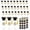 Black, variant on Class of 2026 Graduation Party Favors Candy Boxes, 30 Pcs Grad Cap Jars with Tassels and Stickers for Senior Night, Creative Graduation Season Table Party Favor Container,Black