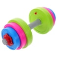 thumbnail image 2 of MOVTOTOP Ensemble d'Haltères pour Enfants pour Jeu de Simulation avec Poids Réglable et Couleurs Vives Multi Plastique, 2 of 8