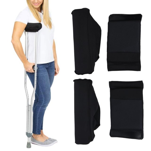 Almohadillas de Muleta, Almohadilla de Muleta de Subsistencia de Humedad de Esponja Sin Deslizamiento, Para El Brazo para Caminar Muletas que equilibren la Ayuda de Movilidad