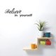 thumbnail image 3 of 1 hoja de calcomanías de pared de PVC Believe Yourself. Calcomanía de vinilo con citas motivacionales para sala de estar, área de estudio, hogar, dormitorio, habitación de niños, aula, decoración de, 3 of 8